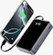 باور بانك جرين لاين مدريد 20، سعة 20000mAh، PD 35 واط عبر Type C، USB A بقدرة 22.5 واط، كابل مدمج 20 سم، مدخل PD 30 واط، معتمد للسفر، هيكل ABS وPC، شحن آمن، رمادي
