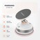 Porodo Vacuseal Smart Suction Magnetic Phone Mount, Compatible with 5.5 to 6.9 Inch Devices, N52 Magnet, Strong Magnetic Hold, Strong Suction, Made of ABS TPE Silicone, 80g, White
