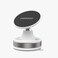 Porodo Vacuseal Smart Suction Magnetic Phone Mount, Compatible with 5.5 to 6.9 Inch Devices, N52 Magnet, Strong Magnetic Hold, Strong Suction, Made of ABS TPE Silicone, 80g, White
