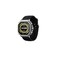 Porodo AMOLED 1.43" Smart Watch, Silver Dial, Wireless Charging, 400mAh Battery, Bluetooth 5.2, IP68 Water Resistant, Zinc Alloy Build, Customizable Watch Faces, Black/Orange Strap

