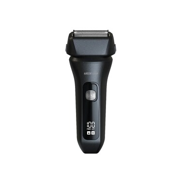 Green Lion Ultra Glide Pro Men's Shaver, Wet or Dry Comfort, Stainless Steel Blade, 8000 RPM, Type-C Charging, IPX7 Waterproof, Digital Display, 60 Mins Use, 600mAh Battery
