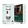 Green Lion Campinas Portable Coffee Maker 80mL with Type-C Charging, 20 Bar Pump Pressure, 72W Power, LED Display, Hot &amp; Cold Brew Cycles, 2500mAh Battery, Included Carry Bag, White
