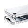 حافظة Green Lion Delgado لـ iPhone، تصميم هجين نحيف، حواف مقاومة للصدمات، مقاومة للخدوش، طلاء مقاوم للاصفرار، حماية للكاميرا، حافظة PC شفافة
