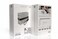 Levelo Aerion Portable 10000mAh Power Bank, Luggage Design, LED Display, Type-C Input/Output, USB-A Output, Fast Charging, 230g, ABS + PC, Grip Cable Included, White Black
