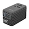 Powerology GaN 170W Universal Charger, 2500W Rated Power, 4 Ports (USB-A1, USB-C1, USB-C2, USB-C3), Fast Charging (0% to 60% in 35 Minutes), GaN Technology, Wide Compatibility, Spare Fuse Included