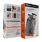Porodo Lifestyle 11-IN-1 Multipurpose Cleaning Kit, Compatible with Phones, Tablets, Laptops, Keyboards, Cameras &amp; Earbuds, Flocking Sponge Lens Cleaner, Safe for Delicate Surfaces, Black
