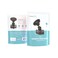 Porodo Blue Magnetic Phone Mount Vacuum Suction Holder, 360&deg; Rotatable Adjustable Design, Double-layer N52 Magnet, Strong Suction, One-Handed Operation, Flexible Viewing Angle - Black