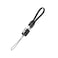 كابل جرين ليون مع حامل USB-C إلى USB-C بطول 15 سم مع تصميم ضفيرة، شحن سريع 60 وات، سرعة نقل 480 ميجابت في الثانية، مادة نايلون + غلاف ABS، آمن وآمن - أسود