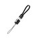 Green Lion Lanyard Cable USB-C to Lightning, 15cm Braided Nylon, 30W Fast Charging, 9V/3A, 480Mbps Transfer Speed, Charge &amp; Sync, Secure &amp; Safe - Black