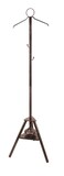 Porodo Lifestyle Clothing Bukhour Incense Burner, Wrinkle Removal and Scenting, Incense Ventilation Holes, Stable Tripod Base, 186CM Height, Versatile Safe Use, Smart Hook Design, Brown
