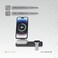 Levelo Quantum 3 in 1 Wireless Charger, 9V/2A Type-C Input, 15W Phone Output, 5W Airpods Output, 3W iWatch Output, LED Indicator, N52 Magnet, Over-Temperature &amp; Over-Voltage Protection, Black
