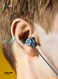 Green Lion Neck X Wireless Neckband, 20Hz-5KHz Frequency, 10mm Driver, 10m Range, 21Hrs Talk Time, 200mAh Battery, IPX3 Waterproof, Bluetooth V5.4, Type-C Charging, Blue
