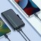 باور بانك جرين ليون بوسطن 10000mAh، شحن سريع PD 20W، منافذ USB-C وUSB-A مزدوجة، معتمد للسفر الجوي، مؤشرات LED – أسود