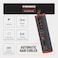 Porodo Portable Automatic Hair Curler with Heat &amp; Timer Control, 3000mAh Rechargeable Battery, Cordless, Internal Dual Barrel, Pouch Bag, Clip &amp; Comb Included &ndash; Black
