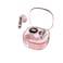 Porodo Soundtec Popwave True Wireless, 4 Hours Music Playtime, Auto Earbuds Switching, Bluetooth 5.4, Touch Control, 3 Hours Talking Time, 1 Hour Charging Time, Pink