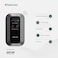 Green Lion Portable Mifi Router with WiFi 6, LTE Bands, 3000mAh Battery, Supports Up to 10 Devices, TF Card Up to 32GB, Type-C Charging, Universal Compatibility, Black
