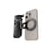HS34 Quad-Base Selfie Stick, Handheld Camera Grip, Aluminum Alloy + ABS, USB-C Charging, Bluetooth 5.2, 55mAh Remote, 80 Min Working Time, Folded Length 11.7 cm, Extended 47.5 cm
