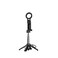 HS34 Quad-Base Selfie Stick, Handheld Camera Grip, Aluminum Alloy + ABS, USB-C Charging, Bluetooth 5.2, 55mAh Remote, 80 Min Working Time, Folded Length 11.7 cm, Extended 47.5 cm
