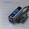 Powerology 300W Car Power Inverter, Universal Plug with Digital Display, PD 36W Type-C Output, 12V Input, 220V AC Output, Simultaneous Charging, Built-in Safeguards, Portable and Compact, Grey
