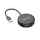 بورودو 5 في 1 هاب USB 3.0، 4 منافذ USB A 3.0، سرعة نقل بيانات 5 جيجابت في الثانية، 1 منفذ USB C للشحن 5V، متوافق مع أنظمة ويندوز وماك، قابل للتوصيل والتشغيل، أسود
