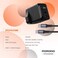 Porodo Gan 35W Dual USB-C Wall Charger, Fast Charging with GaN Technology, 2 USB-C Ports, 35W Power Delivery, Real-Time Power Display, Includes Type-C to Type-C Cable, Black
