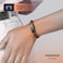 كابل USB-C إلى USB-C مع سوار معصم من Porodo، شحن سريع PD 60W، نقل بيانات 480Mbps، مشبك مغناطيسي من الصلب، تصميم جلدي متين، طول 20 سم، تصميم قابل للارتداء – بني

