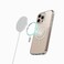 حافظة جرين ليون ضد الاصفرار MagSafe لـ iPhone 16 Pro Max، مقاومة للصدمات، حماية من السقوط، حافة كاميرا مرتفعة، مقاومة للاصفرار، توافق مع MagSafe، مغناطيسات N52، تصميم شفاف
