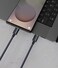 كابل بورودو USB-C إلى USB-C، شحن سريع PD 60W، نقل بيانات بسرعة 480Mbps، تصميم محبوك متين ومقاوم للتشابك، طول 1 متر، أداء عالي للشحن ومزامنة البيانات – أسود

