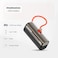 بورودو بوكت فولت باور بانك 5000 مللي أمبير، موصل USB-C مدمج، شحن سريع 22.5 واط، شاشة رقمية، تصميم مدمج، أسود
