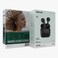 Green Lion Austin True Wireless Earbuds with Built-in Microphone, HiFi Sound, Dual-Mic, Touch Control, Voice Assistant, Type-C Charging, 3 Hours Playtime - Black