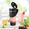 Porodo FreshMix Portable Blender &ndash; 460mL, 20,000RPM, Stainless Steel Blades, 4000mAh Battery &ndash; Black