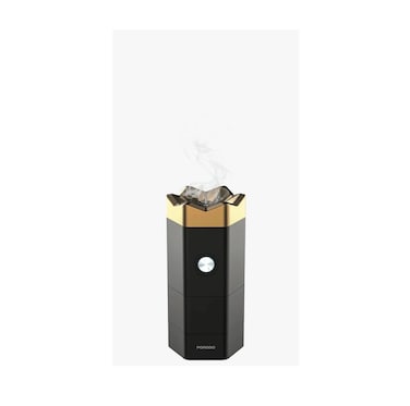 Porodo Lifestyle Oasis Mist Electronic Bakhour Burner with Automatic &amp; Manual Incense Burning, 54 Minutes Working Time, 6000RPM Fan Speed &ndash; Black