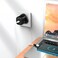 Green Lion NEXIO Single Port Wall Charger with UK Plug, 45W Power Delivery, PD 3.0 , Flame Retardant PC Material, USB-C Port, Charging Protection - Black