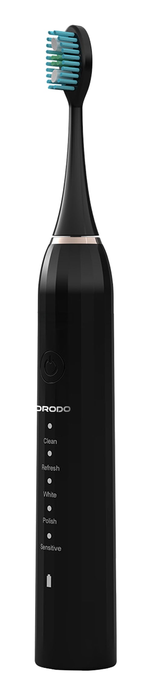 مجموعة العناية بالفم من Porodo، فرشاة أسنان كهربائية، ومزيل مياه الفم عالي الضغط، اهتزازات صوتية، 5 أوضاع للفرشاة، مقاومة للماء IPX7، وقت عمل الفرشاة 2 ساعات - أسود
