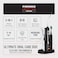 Porodo Ultimate Oral Care Duo, Electric Toothbrush &amp; Water Flosser Combo, Sonic Vibration, High-Pressure Water Flosser, 5 Modes Toothbrush, IPX7 Water Resistance, 2H Toothbrush Working Time &ndash; Black
