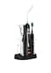 Porodo Ultimate Oral Care Duo, Electric Toothbrush &amp; Water Flosser Combo, Sonic Vibration, High-Pressure Water Flosser, 5 Modes Toothbrush, IPX7 Water Resistance, 2H Toothbrush Working Time &ndash; Black
