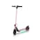 Green Lion GBK-KIDS E-Scooter with 130W Motor, Powerful Headlight, Dual Brake System, Digital Display, Built-in BT Speaker, 6.3" Safe Solid Tires - Pink