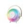 Green Lion Uranus Bluetooth Speaker with Table Lamp, 15W Wireless Charging, 22 RGB Lights, 5W Speaker, 6H Working Time, 300lm Brightness, Type-C Charging &ndash; White