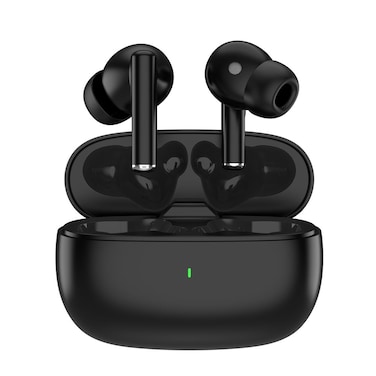 Porodo Soundtec True Flex TWS In-Ear Earbuds, 25mAh Earbuds, 230mAh Case, 5H Playtime, Bluetooth V5.3, Music &amp; Gaming Mode, Type-C Charging, Touch Control, White
