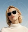 Porodo Lifestyle BT 5.3 Sunglass, UV400 Protection, Built-in Microphone, Dual Stereo Speakers, Magnetic Charging, 110mAh Battery, 6H Playback Time, Hands-Free Calling, Hi-Fi Sound Quality, Black
