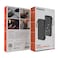 Piano 10000mAh Power Bank, Built-in Phone Stand, 4 Integrated Cables, Portable Handle, Flashlight, Fast Charging, Universal Compatibility, Built-in Safety Feature, Black
