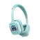 سماعة يوتويف للأطفال من بوردو، بلوتوث 200 مللي أمبير، 25 ساعة وقت تشغيل، 20 ساعة وقت التحدث، حد حجم الصوت الآمن، وسادة ناعمة وقابلة للتنفس، شحن من نوع سي، وقت شحن 2 ساعة، أزرق فاتح
