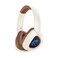 Porodo Soundtec CLAP ANC Wireless HeadPhone, Bluetooth V5.4, 500mAh Battery, ANC, 50H Playtime (ANC OFF), 12H Playtime (ANC ON), 40mm Driver, Hi-Res Audio, Type-C Charging, Beige
