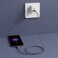 Porodo USB-C to Lightning 27W Fast Charging &amp; Data Cable, 1M Length, 480Mbps Data Transfer Speed, Pure Copper Core, Aluminium Alloy Connectors for Enhanced Durability &ndash; Grey
