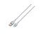 Porodo USB-A to USB-C Charging &amp; Data Cable, 60W PD Fast Charging, 3A Current, Pure Copper Core, Aluminum Alloy, 1 Meter, 480Mbps Data Transfer, Tangle-Free, Durable, Silver
