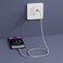 Porodo USB-A to USB-C Charging &amp; Data Cable, 60W PD Fast Charging, 3A Current, Pure Copper Core, Aluminum Alloy, 1 Meter, 480Mbps Data Transfer, Tangle-Free, Durable, Silver
