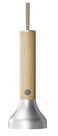 Porodo Birch 300 Wooden LED Flashlight, 300 Lumens Brightness, 150m Coverage, 2800mAh Battery Capacity, 3 Hours Charging Time, USB-C Charging Interface, 8 Hours Working Time &ndash; Wooden
