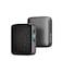 Green Lion VALMONT 10000mAh Power Bank with Premium PU Leather, 45W PD Fast Charging, Flight Approved, TFT Display, QC18W Charging - Black