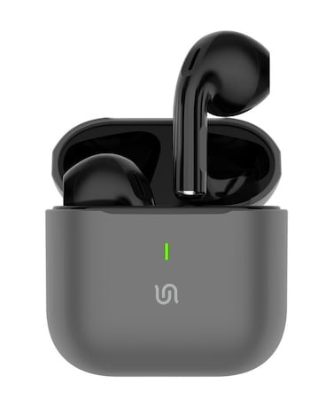 Porodo SOUNDTEC Jetpods TWS In-Ear Earbuds, Bluetooth V5.4, 25mAh Earbuds, 250mAh Case, 3H Talk Time, 5H Music Playback, 1.5H Recharge Time, Hands-Free Call, Immersive Audio, Black
