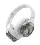 Porodo Soundtec ANC_BT Headphone 40mm Driver, Active Noise Cancelling, Bluetooth 5.4, 8-10 Hours Playtime, 2 Hours Charging Time, RGB LED Lighting, Adjustable Headband, Wired &amp; Wireless Modes, White
